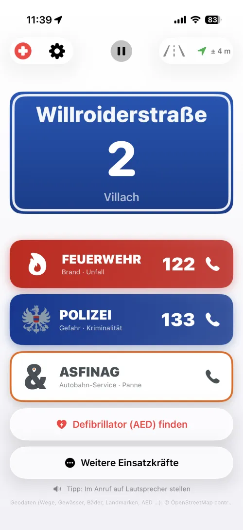 Modus Adresse
